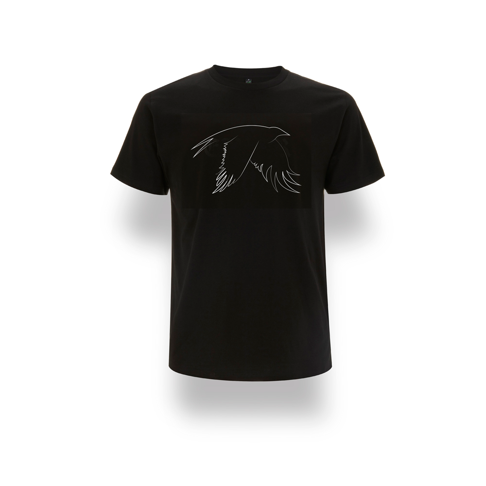 Eivør - Raven Design T-Shirt (Black, Unisex) - Eivor Official Merchandise